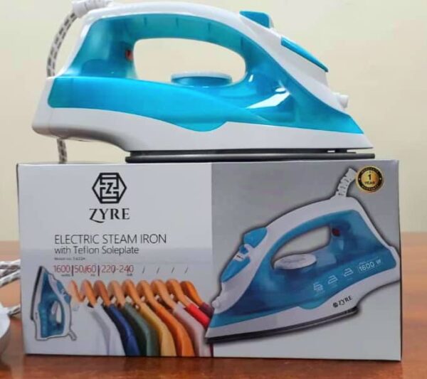 Zyre steam iron