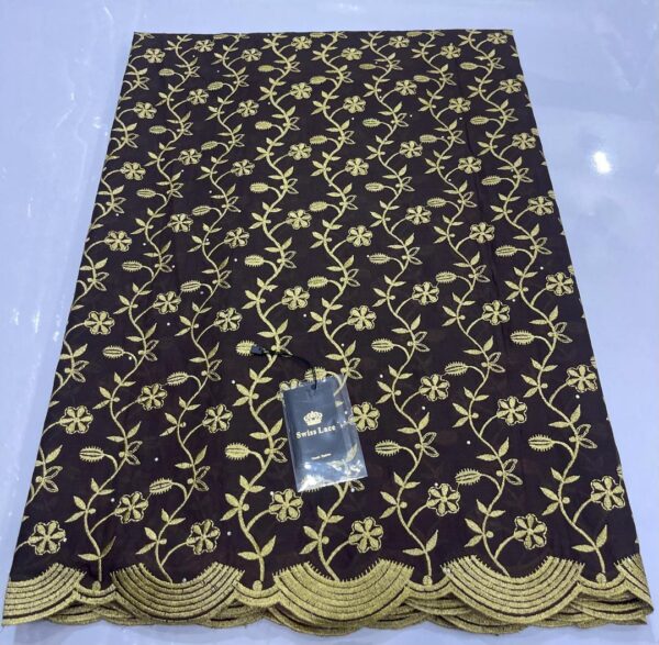 swiss voile lace (5yards) - Image 5
