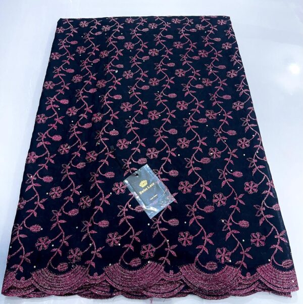 swiss voile lace (5yards) - Image 9