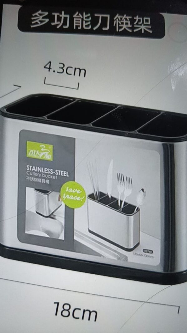 Stainless steel Cutlery rack