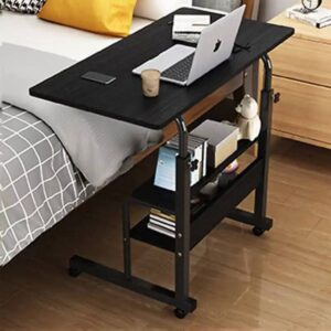Double laptop table ,available in black and brown colours