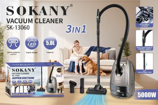 Sokany 3-in-1 Vacuum Cleaner