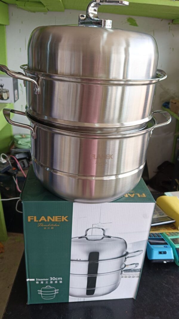 30 CM 3 IN 1 ORIGINAL FLANEK STEAMER