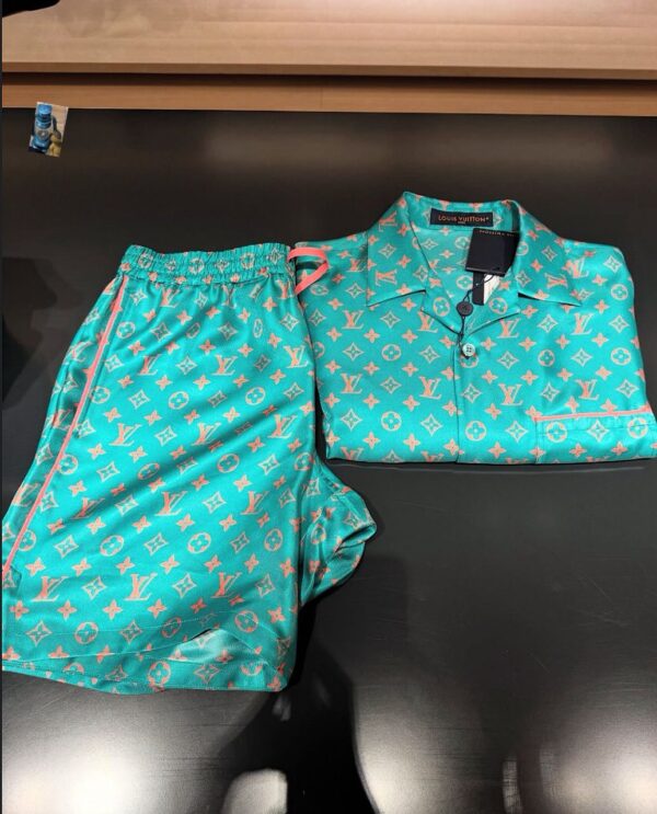 Louis Vuitton Up and Down Track Shorts - Image 2