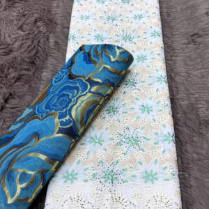 Swiss Voile Lace with Diamond 💎 Stone