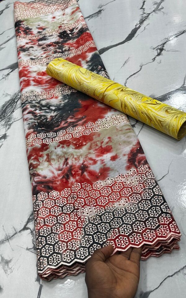 Dubai Printed Lace