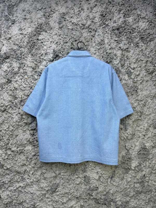 NOVAMEN Denim Short-Sleeved Shirt - Image 3