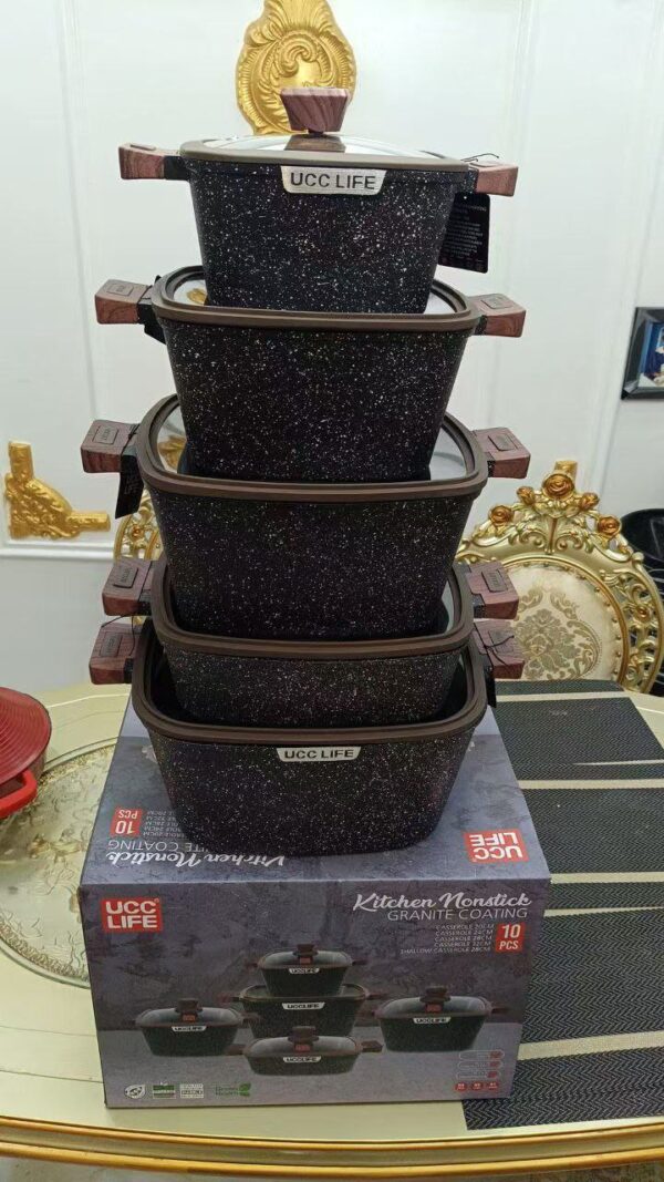 10 PC'S UCC LIFE  GRANITE POT