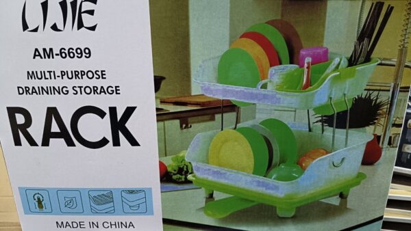 2 Layers dish rack