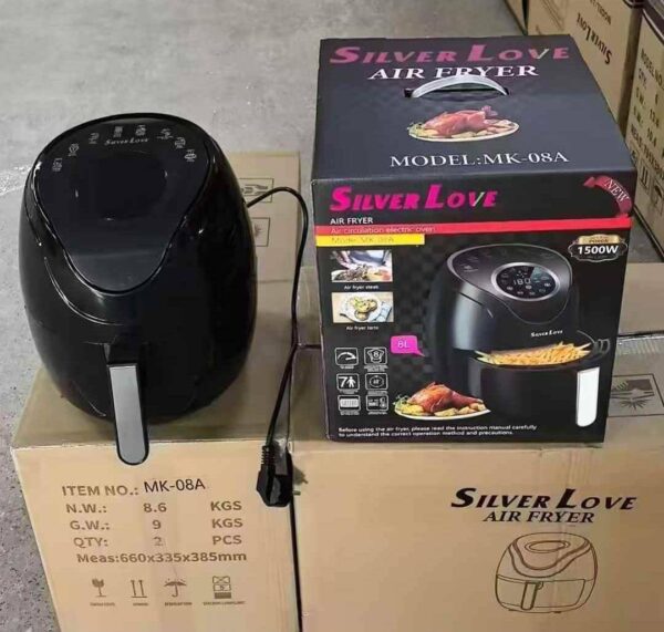 Silver Love 8L Digital Air Fryer