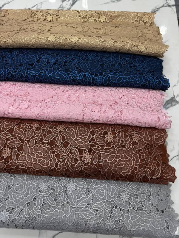 Metallic Guipure Lace - Image 4