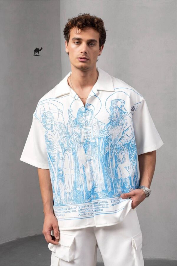 2MORROW OVERSIZED LUXURY TURKEY SILK  SHIRT