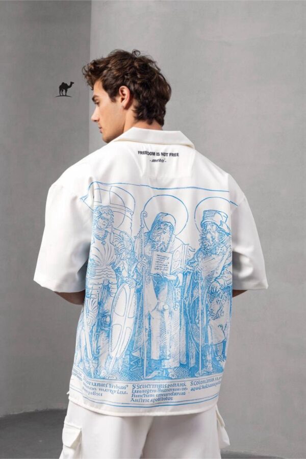 2MORROW OVERSIZED LUXURY TURKEY SILK  SHIRT - Image 2