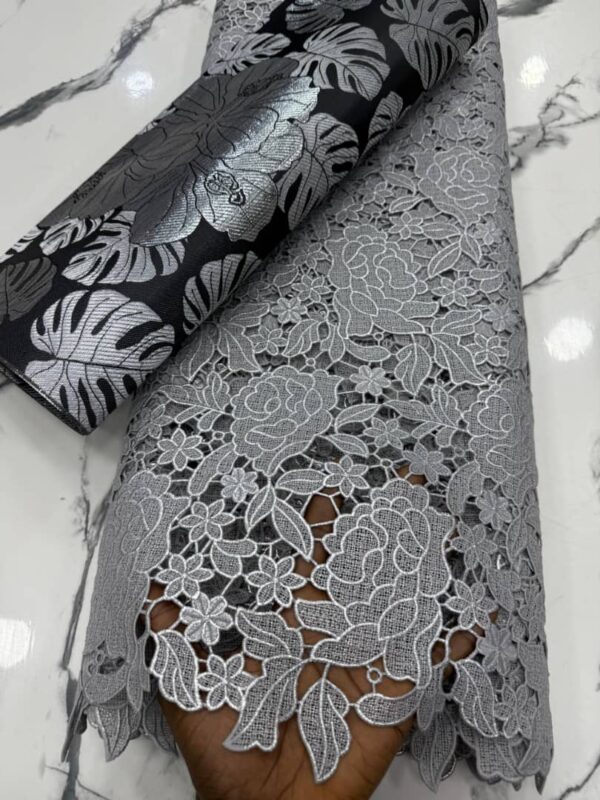 Metallic Guipure Lace - Image 3