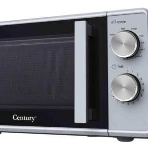 20L Century Microwave with Grill, ideal for quick meals, with grilling function and compact design.l
