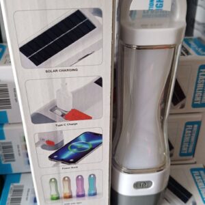 MULTIFUNCTIONAL SOLAR AND ELECTRIC RECHARGEABLE TORCH LIGHT