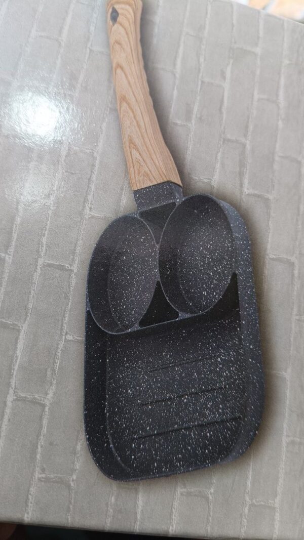 3 HOLES  NON STICK PAN
