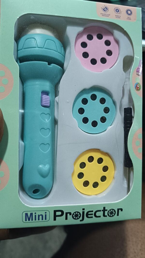 kid's learning pictures projector