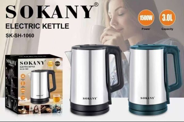 3 LITERS SOKANY ELECTRIC KETTLE