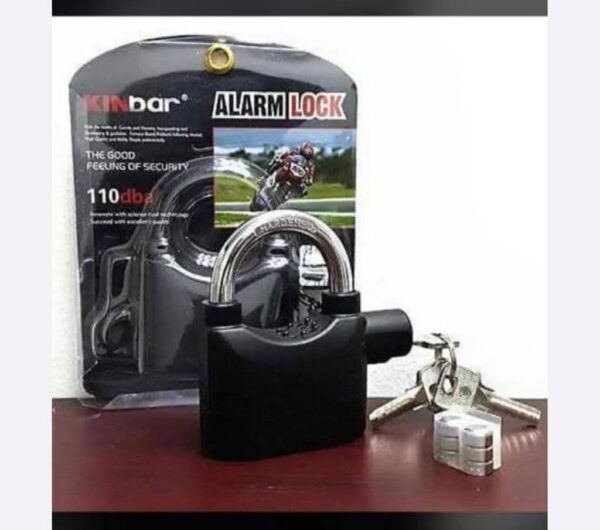 Alarm padlock