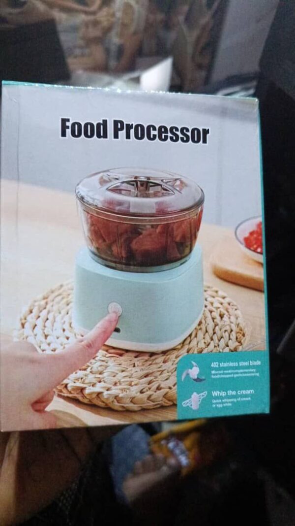 Rechargeable food processor