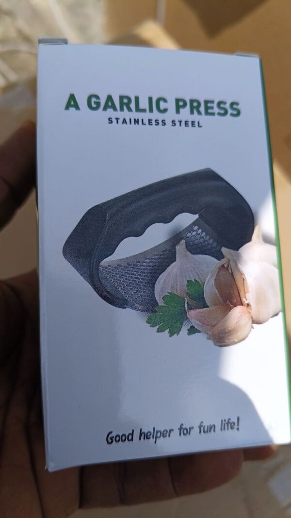 Garlic press