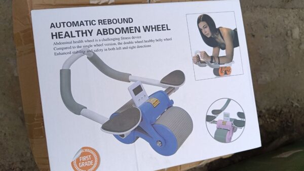 automatic rebound abdominal wheel